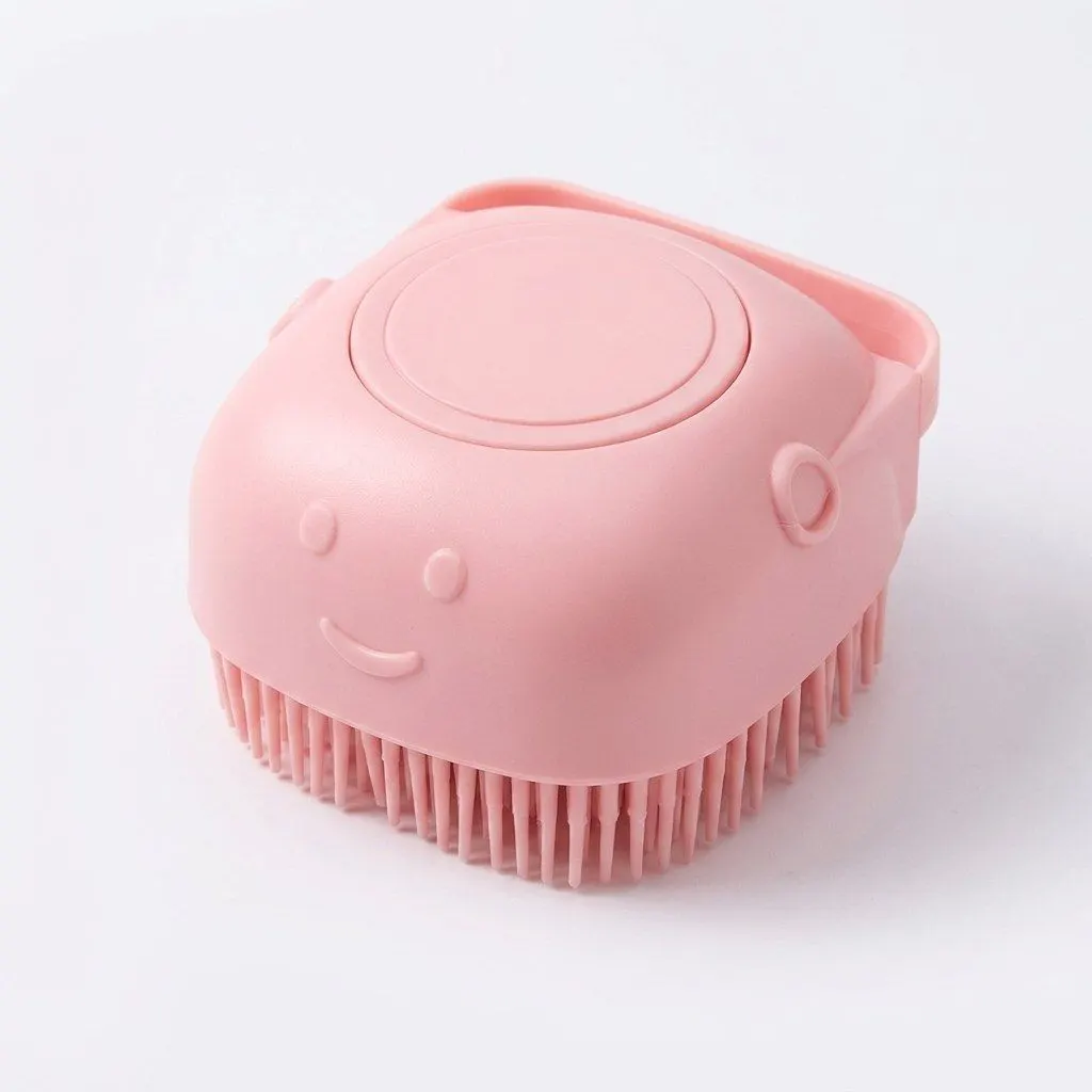silicone bath massage brush