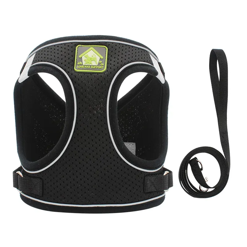 escape-proof cat walking vest with leash