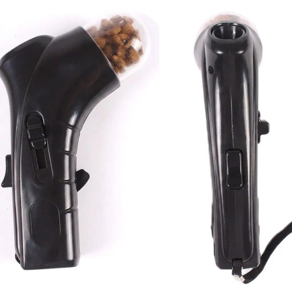 spring-loaded treat launcher