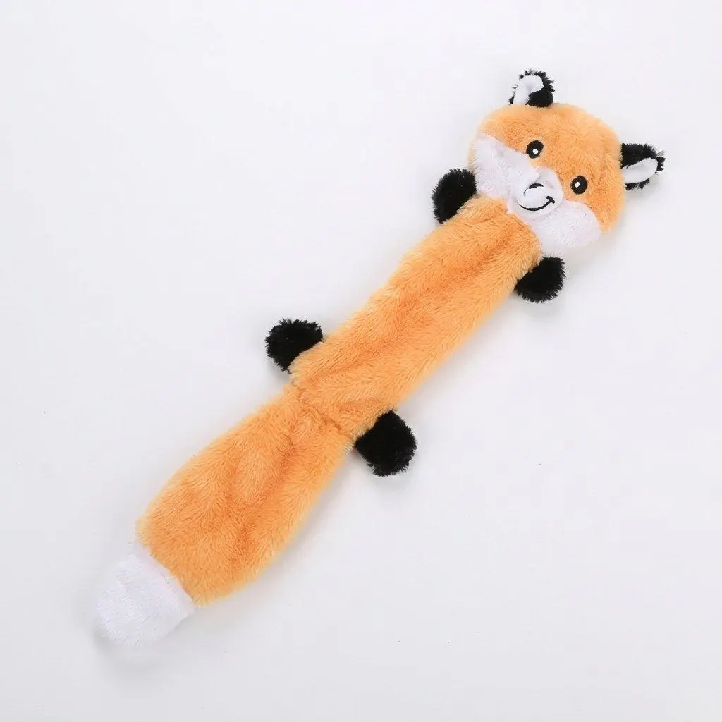 squeaky plush dog toy